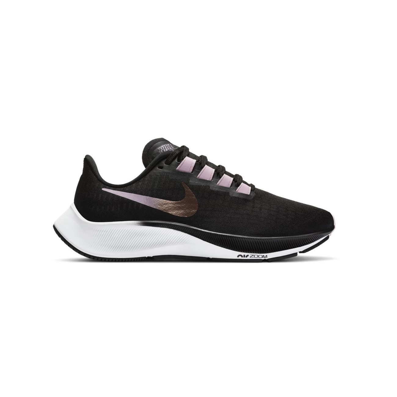 Zapatilla de running - Mujer - Nike Zoom Pegasus 37 Negro- | Tienda online de deportes