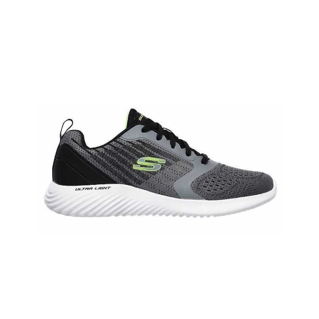 Zapatillas skechers shop hombre gris