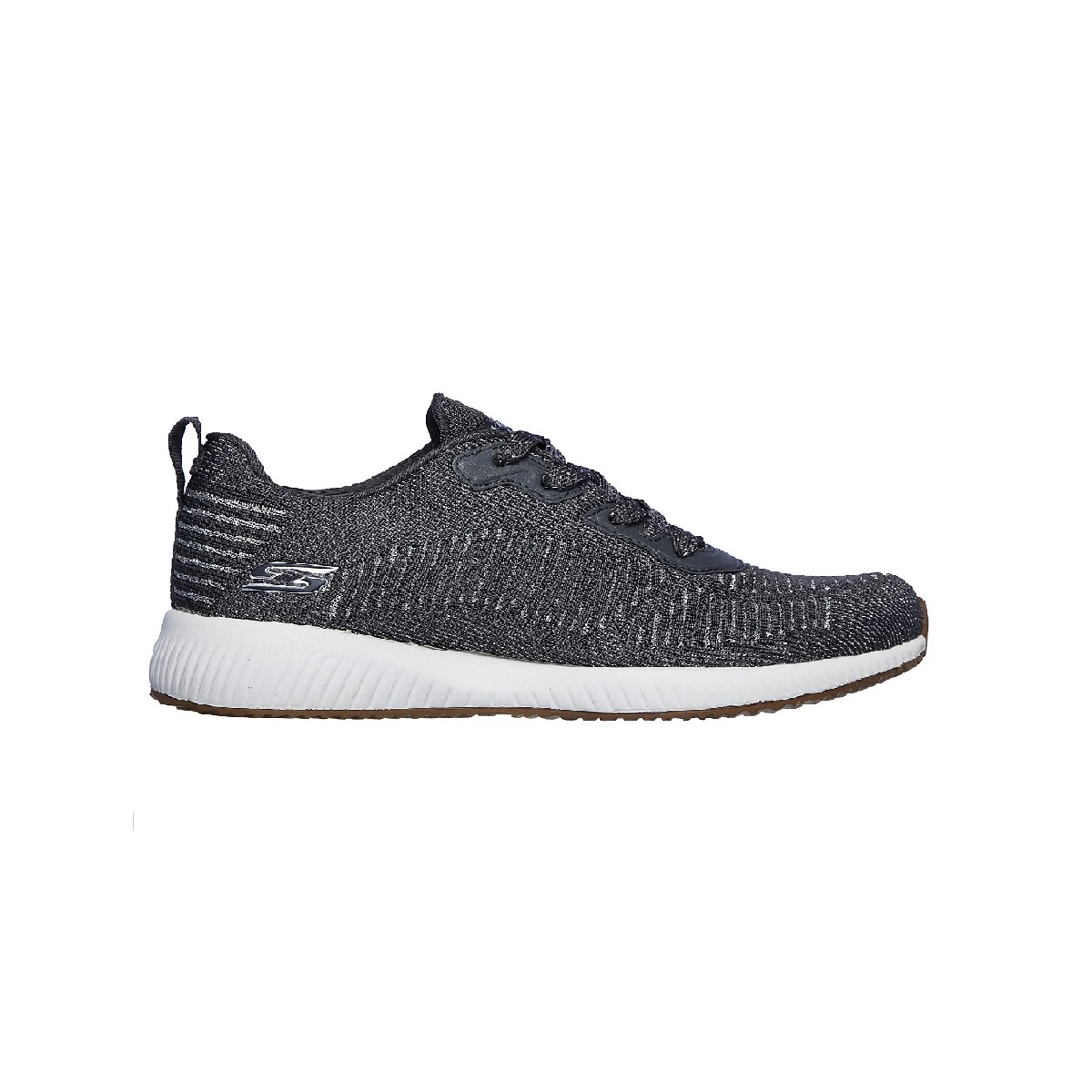 Zapatilla - Mujer - Skechers Sport Squad Glam League Gris - 31347 GYSL | ferrersport.com | Tienda online de deportes