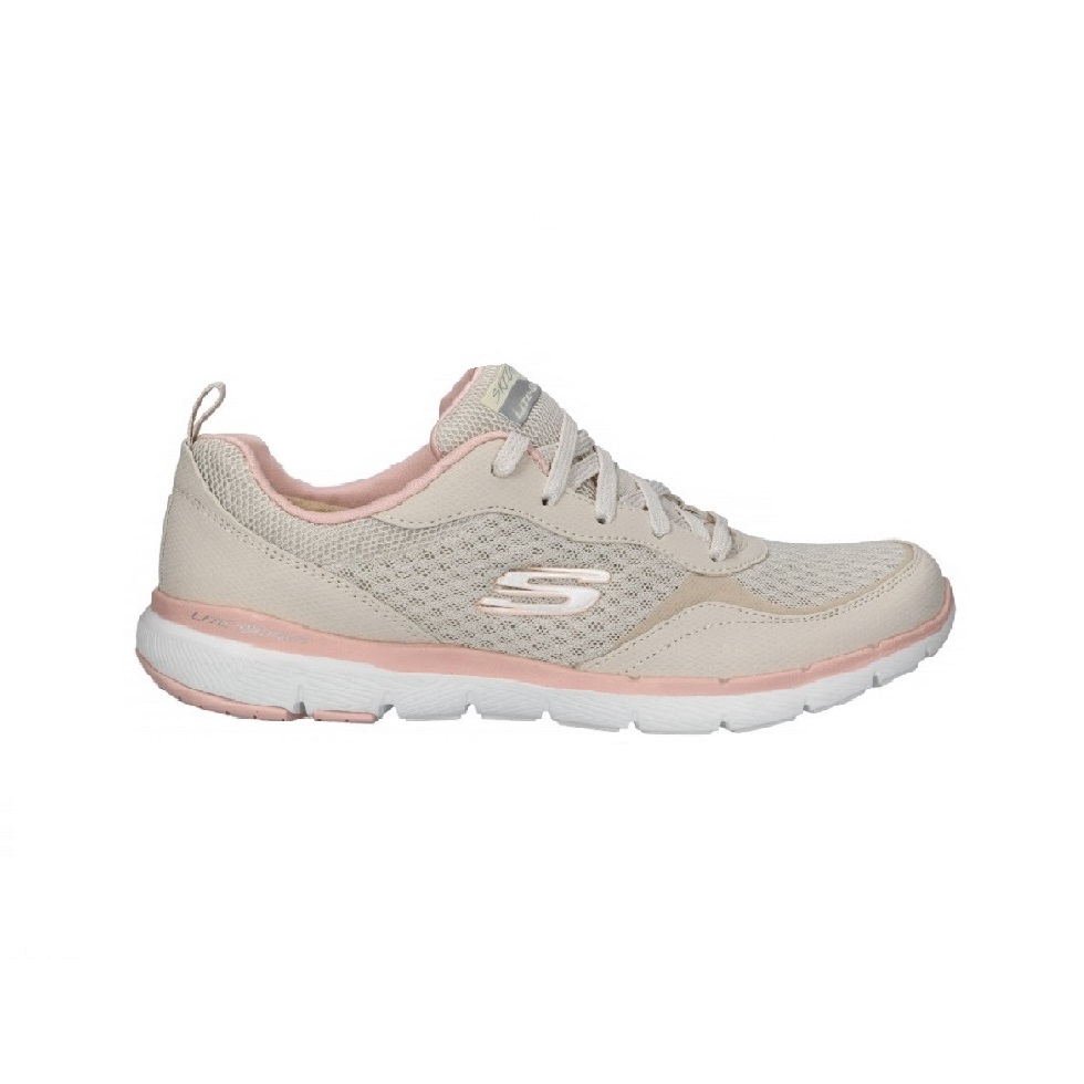 Zapatillas en color beige para mujer, Skechers