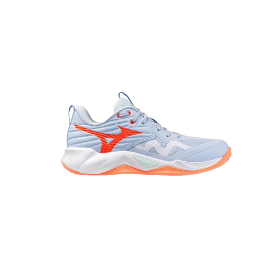 Zapatilla indoor para mujer - Mizuno Wave Momentum Pro - V1GC254084 - Vista lateral