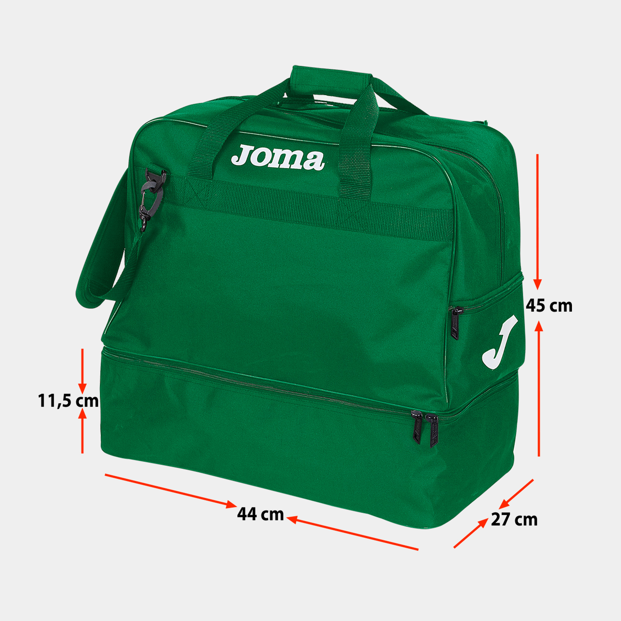 BOLSA MEDIANA TRAINING III VERDE — JOMA — 400006.450