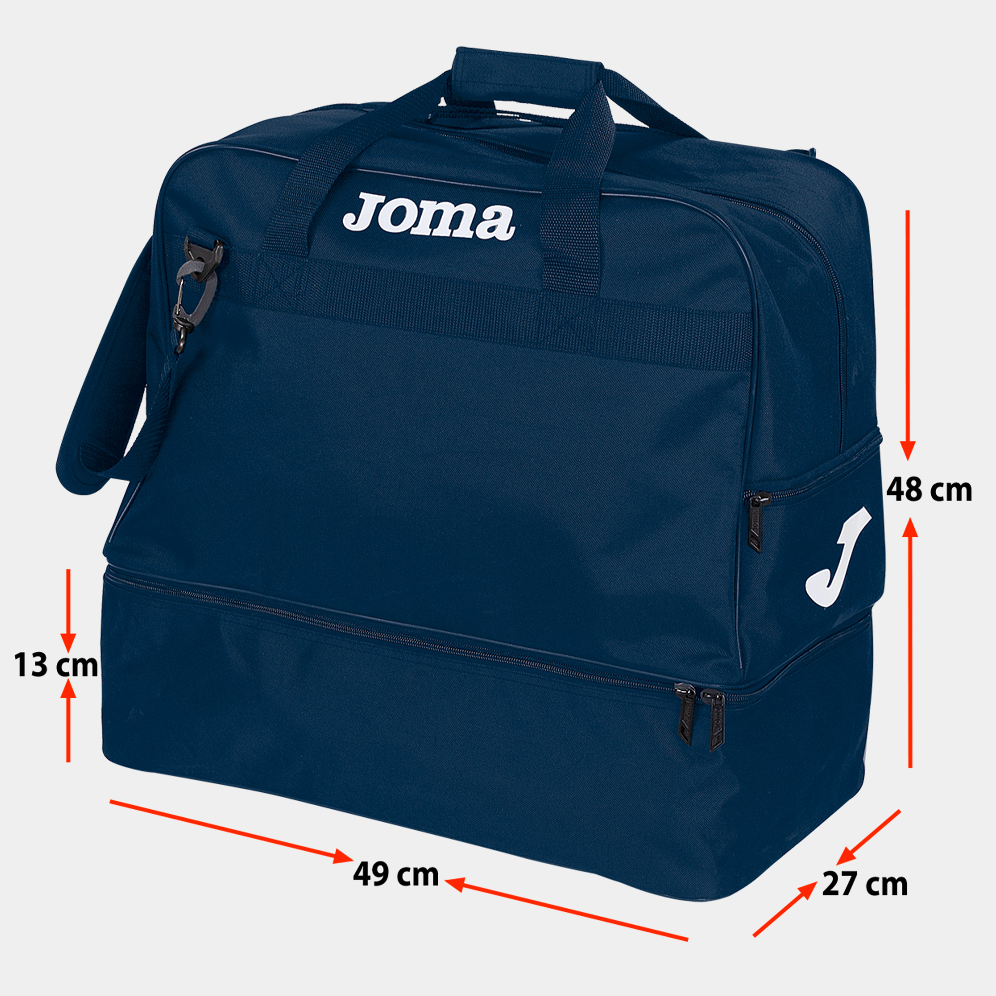 BOLSA DE DEPORTE GRANDE TRAINING III MARINO — JOMA — 400007.300