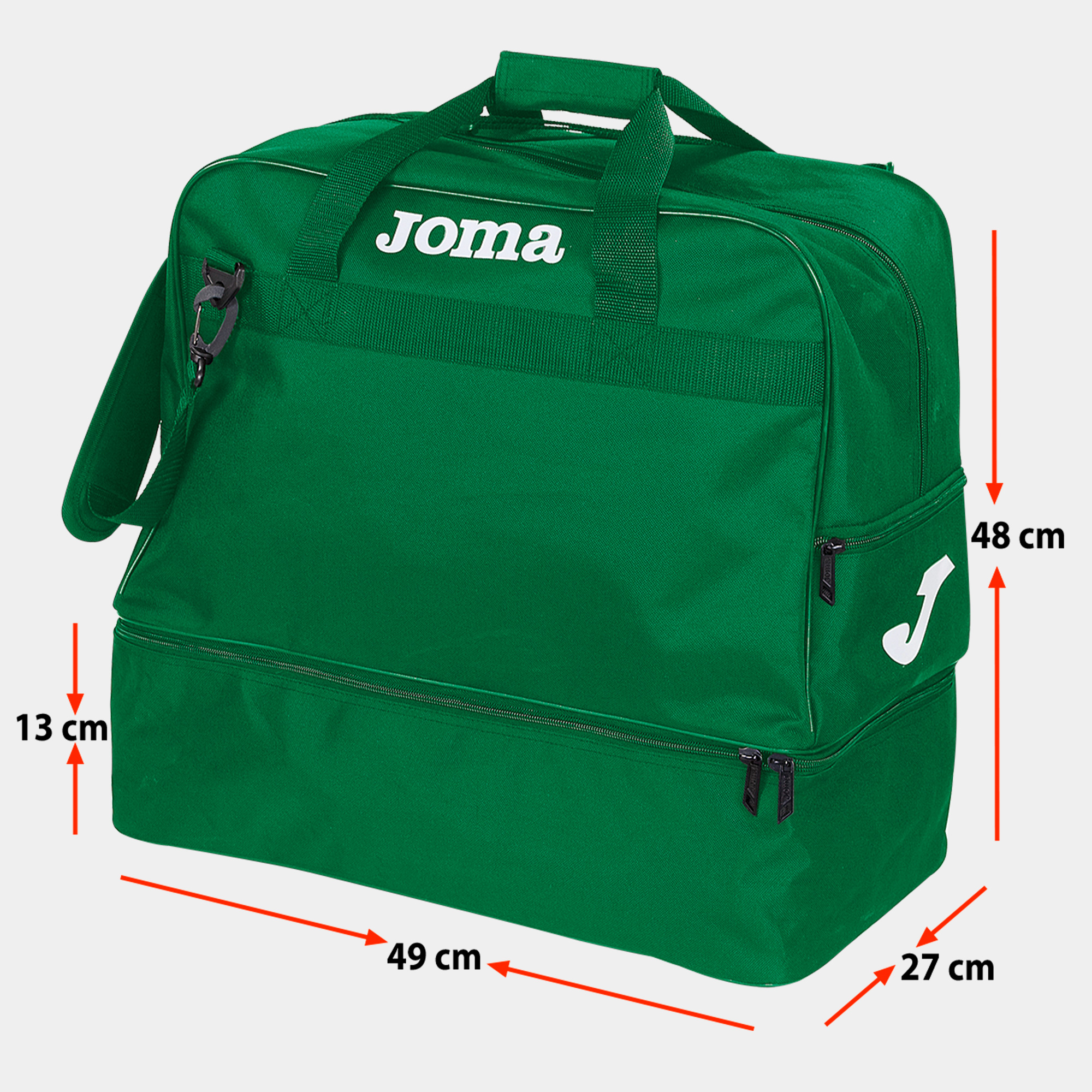 BOLSA DE DEPORTE GRANDE TRAINING III VERDE — JOMA — 400007.450