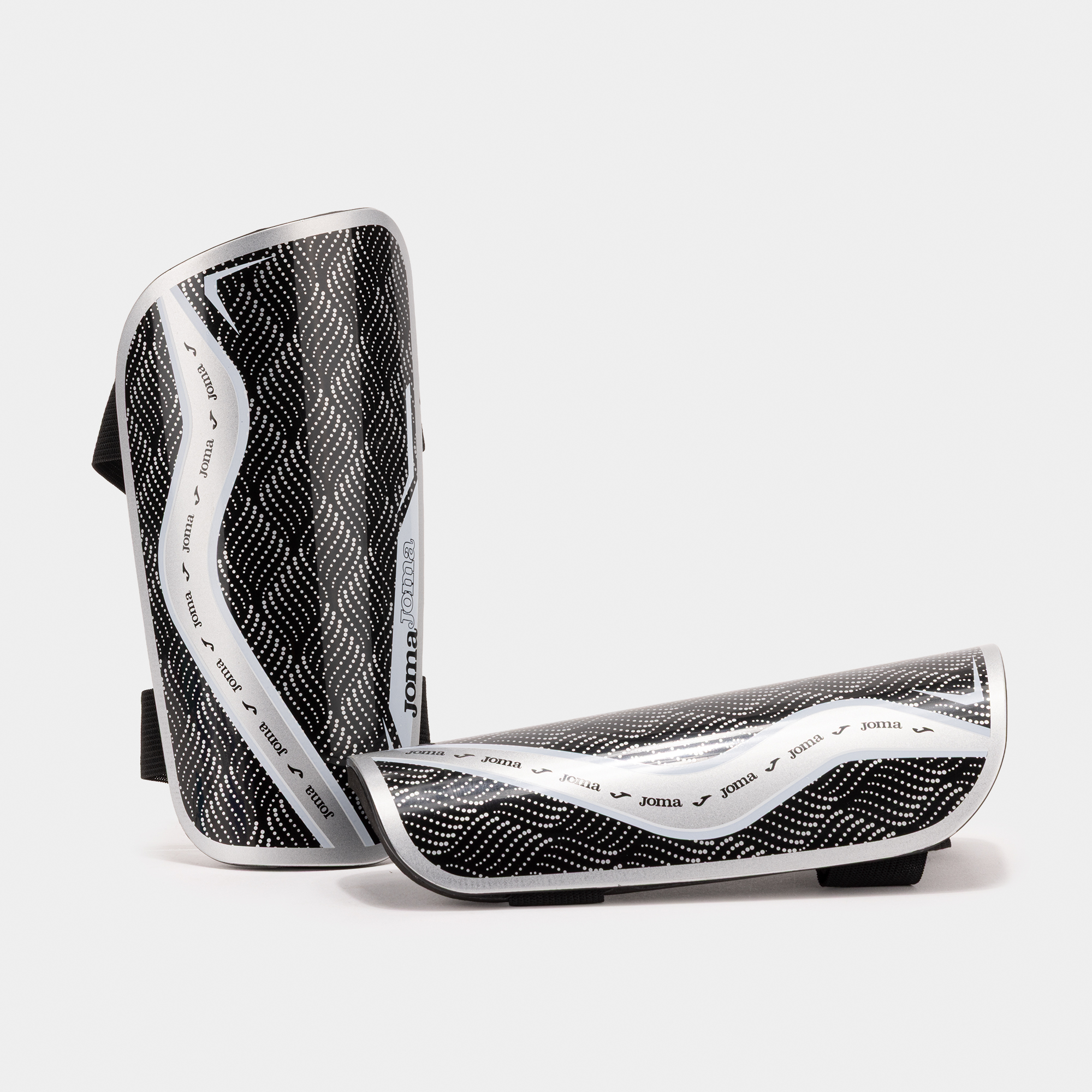 ESPINILLERAS ATTACK NEGRO PLATA — JOMA — 401940.281