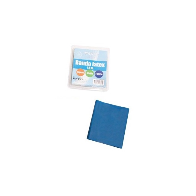 BandaElastica-AmayaSport-ElasTube-Azul-Imag1