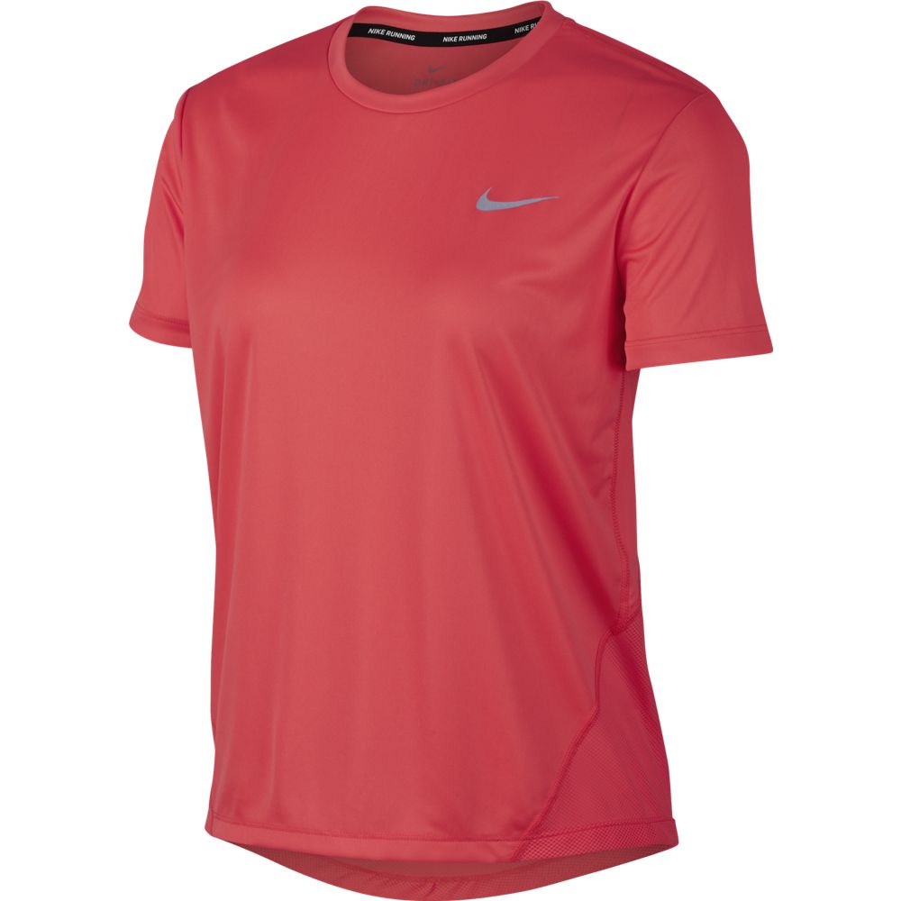 Pigmalión Tiempos antiguos agitación Camiseta de running - Mujer - Nike Miler - AJ8121-850 | ferrersport.com |  Tienda online de deportes