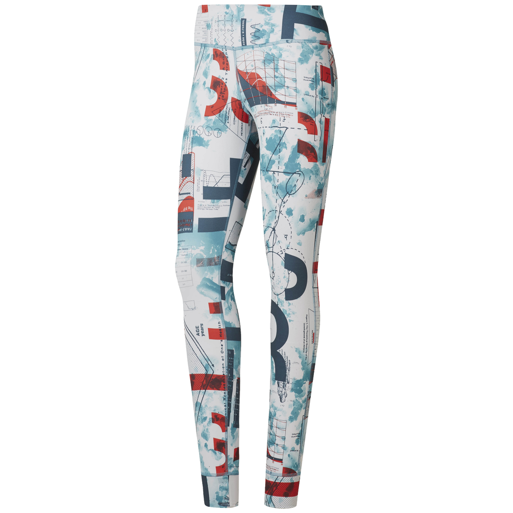 Mallas reebok crossfit mujer gris top