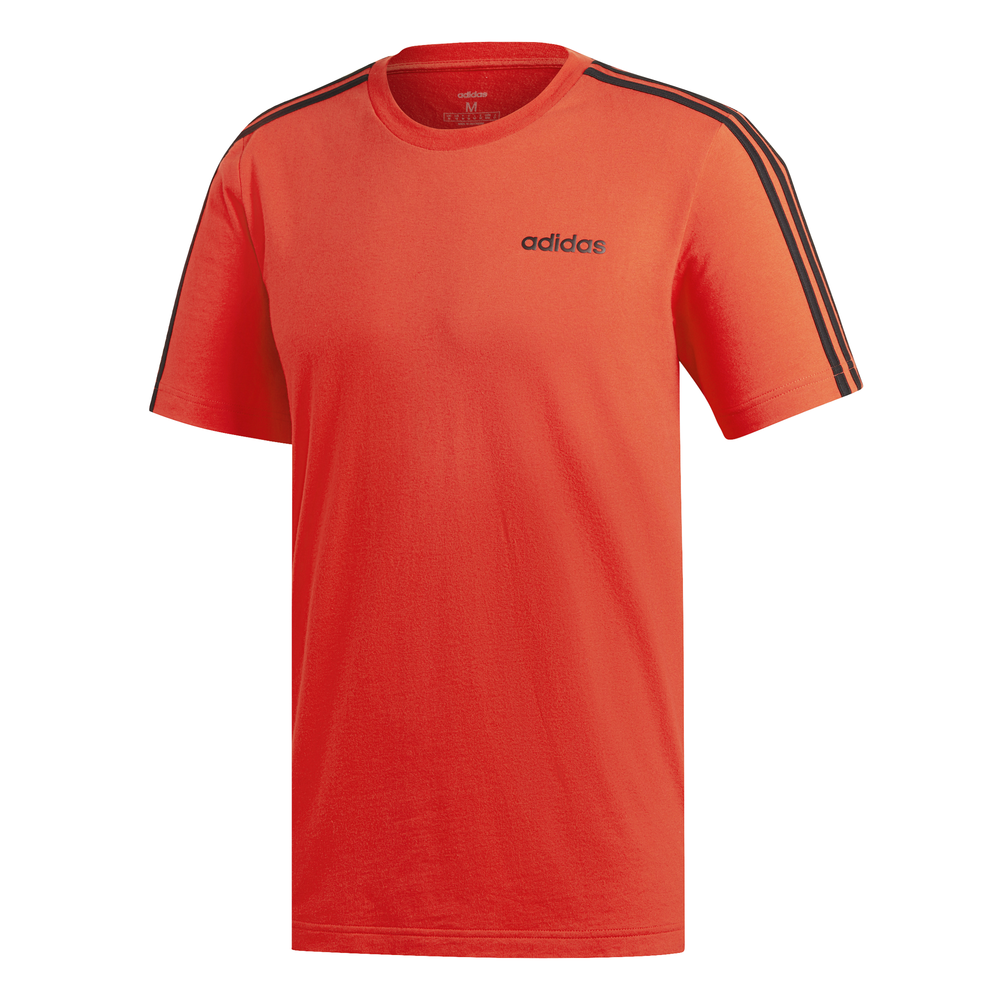 de madera ácido Debilidad Camiseta Essentials 3 bandas - DU0444 | ferrersport.com | Tienda online de  deportes