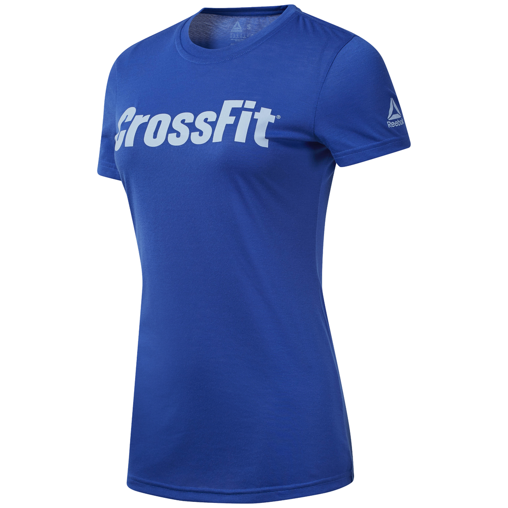 Camisetas reebok crossfit azul outlet