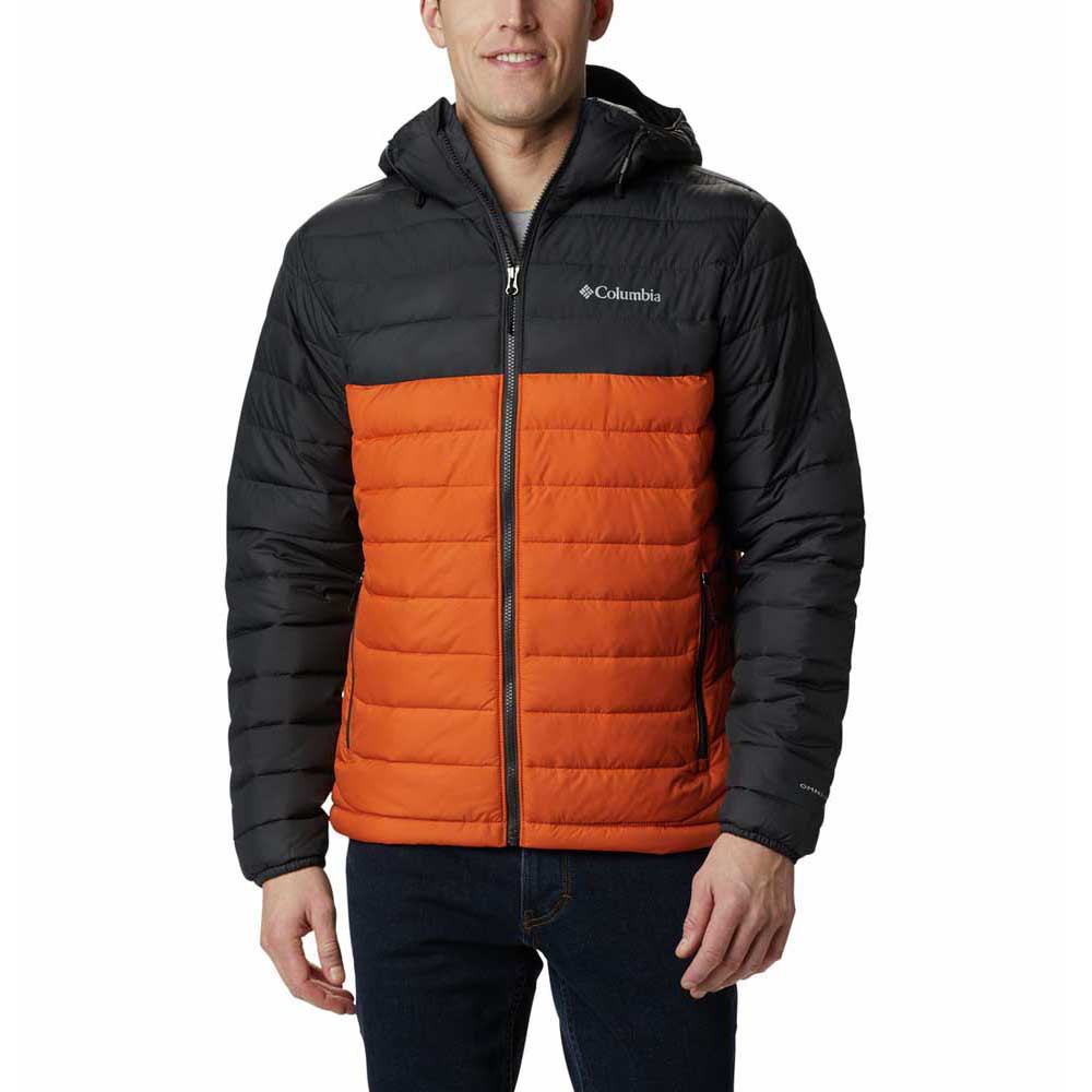 Chaqueta - Hombre - Columbia Powder Lite Negro/Naranja - 1693931 820 | Ferrer sport Tienda online de deportes