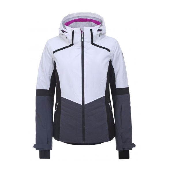 Chaqueta de - Mujer - Icepeak Forkland BlancoNegro - 53115839IX 980 | ferrersport.com | Tienda online deportes