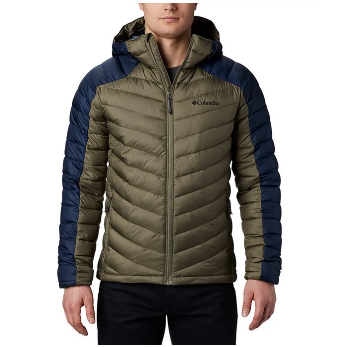 Columbia Chaqueta térmica con capucha para hombre