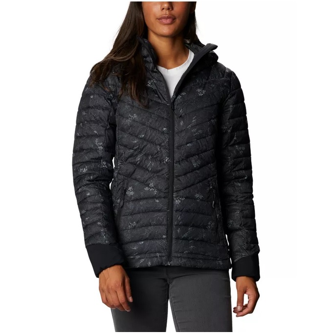 Columbia Lake 22 Chaqueta de plumas con capucha para mujer Azul Cypress  Heather Talla XS  Amazones Moda
