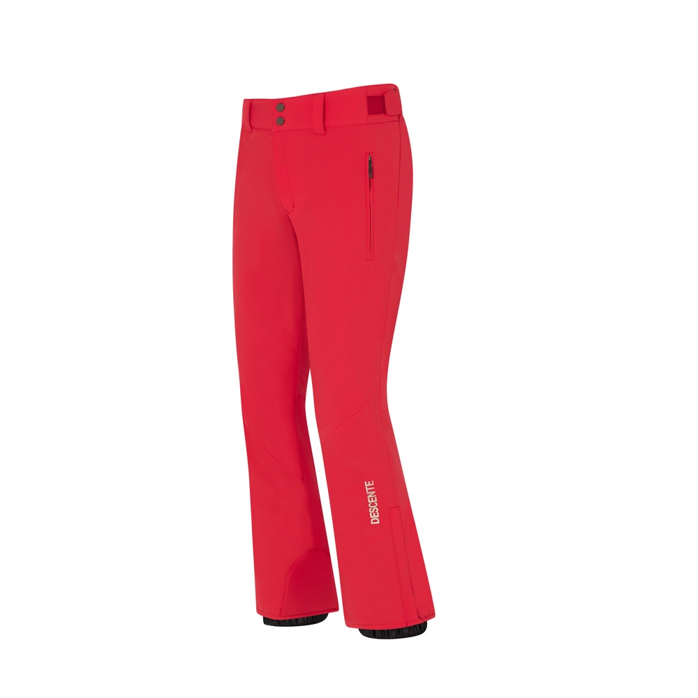 Pantalones de esquí para hombre - Descente Roscoe Insulated Rojo