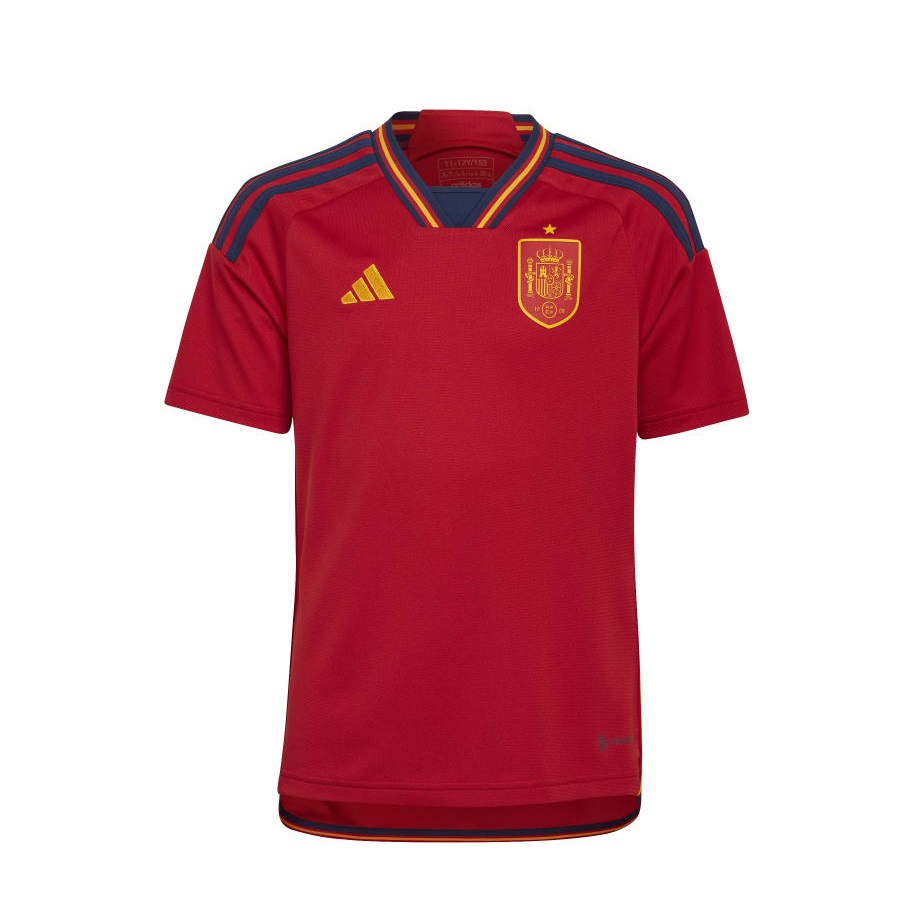 Camiseta Jr Qatar primera equipación España 22 - HF1408 (Mundial de Qatar 2022)