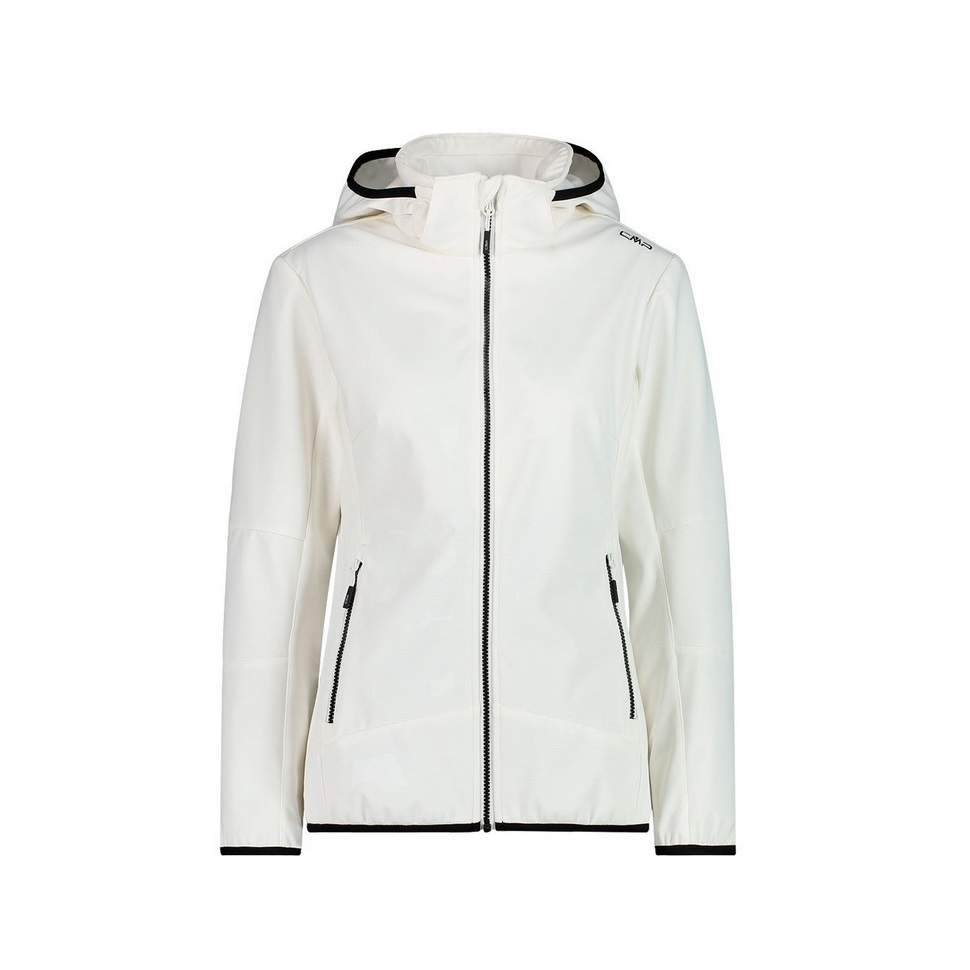 Chaqueta cortavientos para mujer - CMP Zip Hood Blanco - A001 | Ferrer Sport | Tienda online de deportes