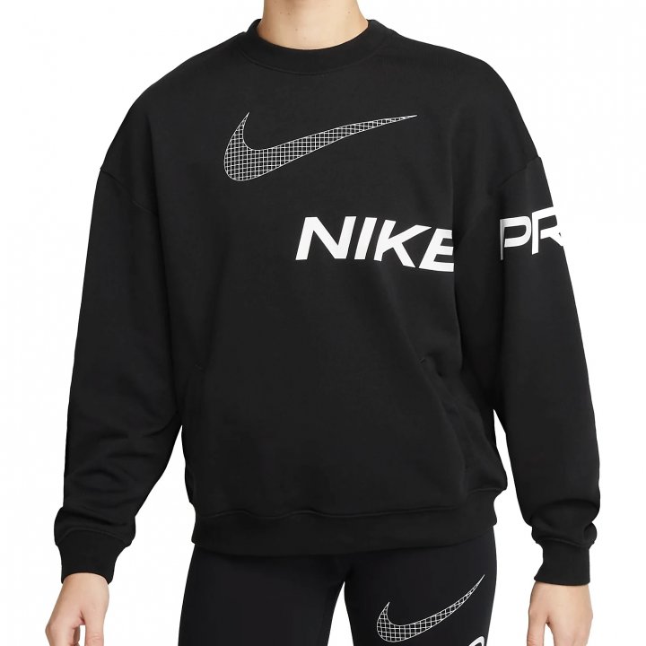 Sudadera para mujer - Nike Dri-fit Get Fit Crew - DX0074-010, Ferrer Sport