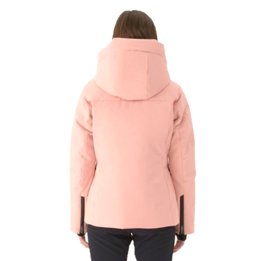 Chaqueta de esquí para mujer - Descente Welded Down - DWWYGK21 BPK chaqueta-esqui-mujer-descente-welded-down-dwwygk21-bpk-rosa-negro-img1