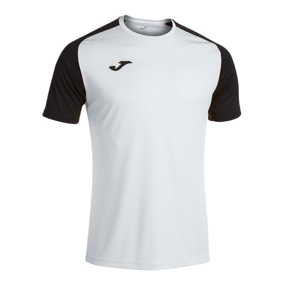 camiseta-manga-corta-joma-academy-iv-blanco-negro-imag1