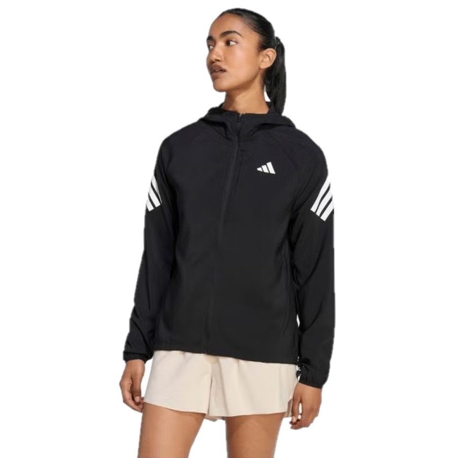 Cortavientos mujer - adidas ADI365 3S JKT - KQ8074 - Negro