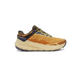 Zapatillas trail running hombre Merrell Nova 4 Low naranja y amarillo con suela Quantum Grip