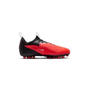 Bota fútbol niño - Nike Jr Phantom 6 Low AG - color rojo/negro - IV6695-600 - Vista lateral