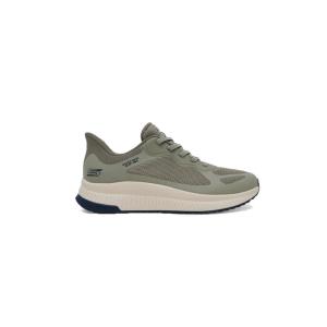 Zapatilla casual para hombre - Skechers Bobs Squad 4 - 118423 OLV - Vista lateral