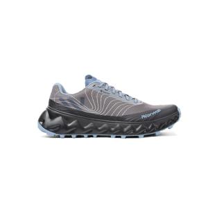 Zapatillas de trail running para hombre - NNormal Tomir 2.0 GTX - Azul Gris – Vista lateral