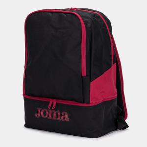 MOCHILA ESTADIO III - NEGRO ROJO — JOMA — 400234.106