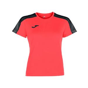 camiseta-adulto-joma-academy III-coral-flúor-negro-img