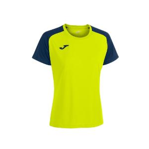 camiseta-adulto-joma-academy IV-amarillo-flúor-marino-img