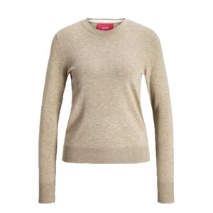 jersey-mujer-jack-and-jones-jxcara-comfy-crew-12255368-beis-img