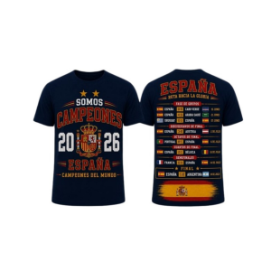 Camiseta para niños - España Campeones del Mundo - Marino - CA6502