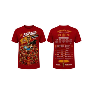 Camiseta para niños - España Campeones del Mundo - Rojo - CA6550