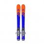 Esquís Junior Salomon QST Max + Fijaciones C5 - L39960000 color naranja/azul