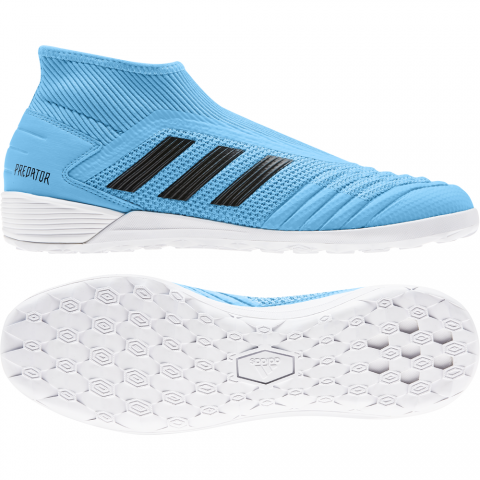 Zapatillas Fútbol Sala Hombre Adidas Predator 19.3 IN Azul/Blanca