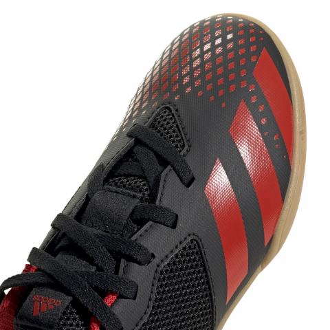 Zapatillas fútbol sala adidas Predator 20.4 IN negro/rojo jr