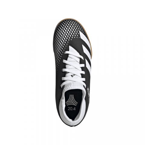 Zapatillas fútbol sala adidas Predator 20.4 IN negro/rojo jr