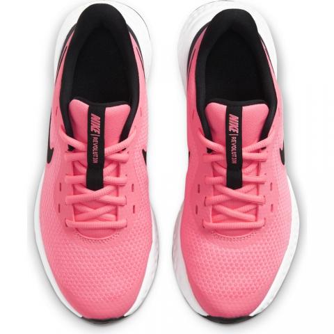 Zapatilla de running - Niña - Nike Revolution 5 RosaFosforito - BQ5671-602  | ferrersport.com | Tienda online de deportes