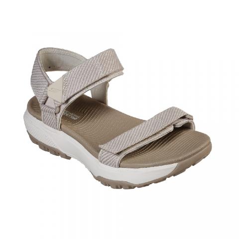 Skechers sandals mujer beige Clearance