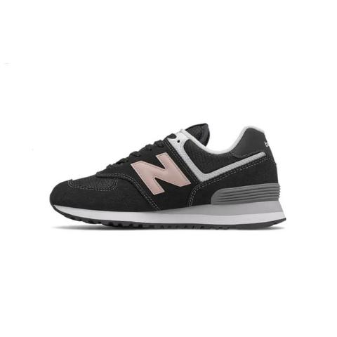 New balance 574 mujer negras y rosas sales