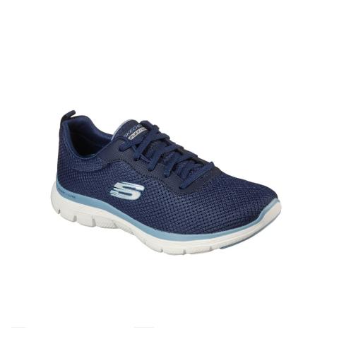 Zapatilla deportiva para mujer Skechers Flex Appeal 4.0 Brilliant View Marino 149303 NVBL Ferrer Sport Tienda online de deportes