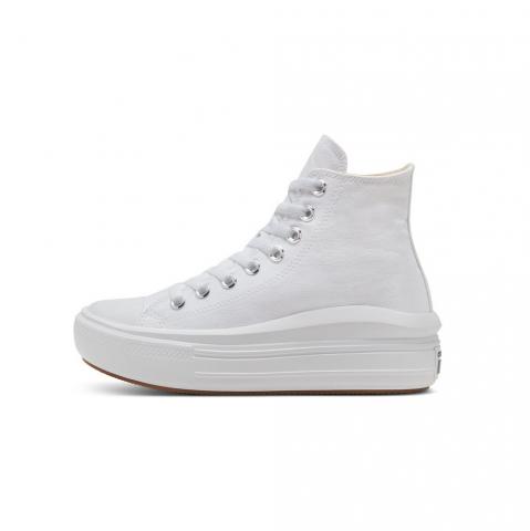 Converse blancas suela hotsell alta