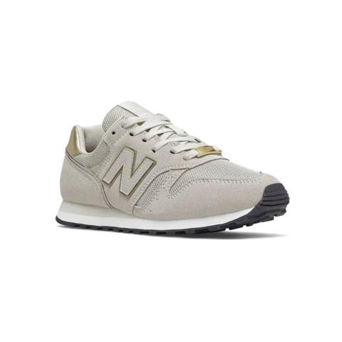 New balance gris y dorado on sale mujer