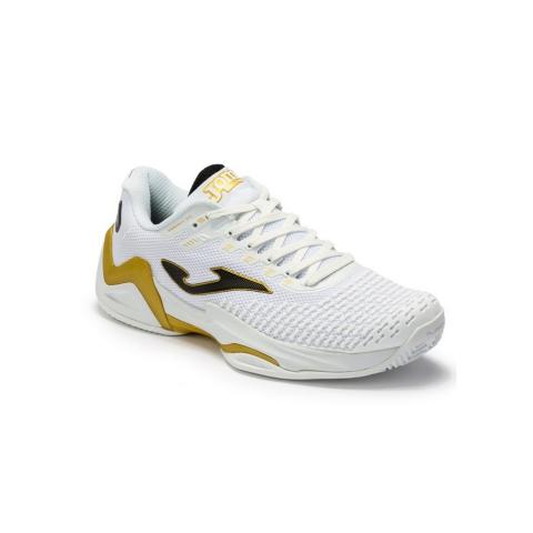 Zapatilla Padel Mujer Blanca y oro