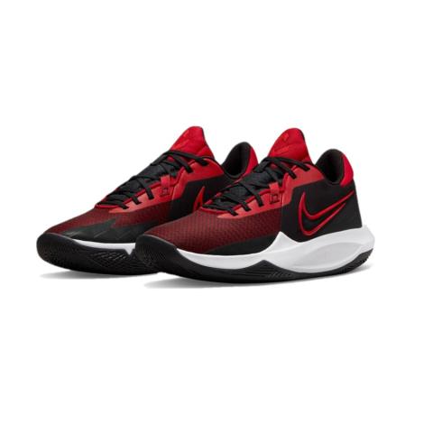 zapatilla-baloncesto-hombre-nike precision 6- dd9535-002-color negro-rojo-img4