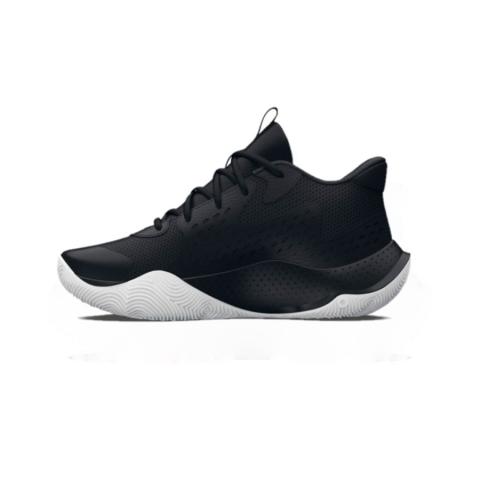  zapatatilla baloncesto para niño-under armour GS jet 23-color negro-oro-blanco-img1