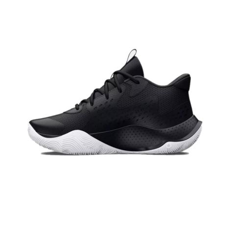 zapatilla-baloncesto-niño-under armour-gs jet23-negro-rojo-img1