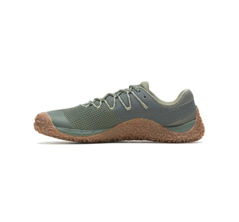 Zapatillas de trail running para hombre - Merrell Trail Glove 7 Barefoot Verde - J067655